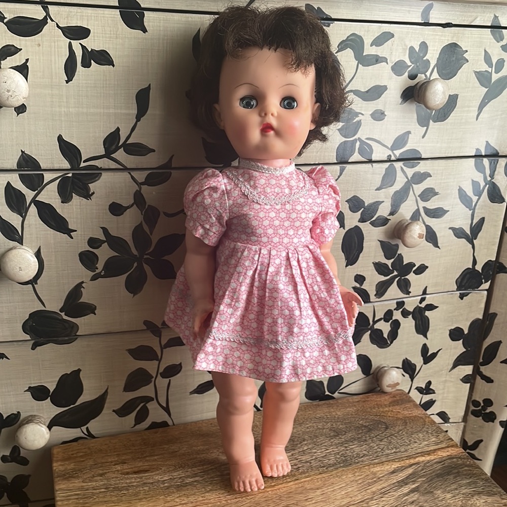 💗Vintage  Doll From the 50’s , Reliable made in Canada .